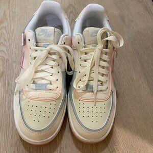 airforce af1 coconut milk crimson tint